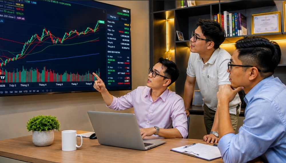 VN-Index lùi bước sau khi tiến sát mốc 1.800 điểm VN-Index lùi bước sau khi tiến sát mốc 1.800 điểm