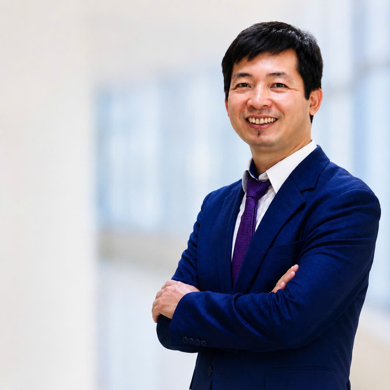Ông Nguyễn Quang Huy, CEO Khoa Tài chính - Ngân hàng, Trường Đại học Nguyễn Trãi (NTU). Ảnh: NVCC.