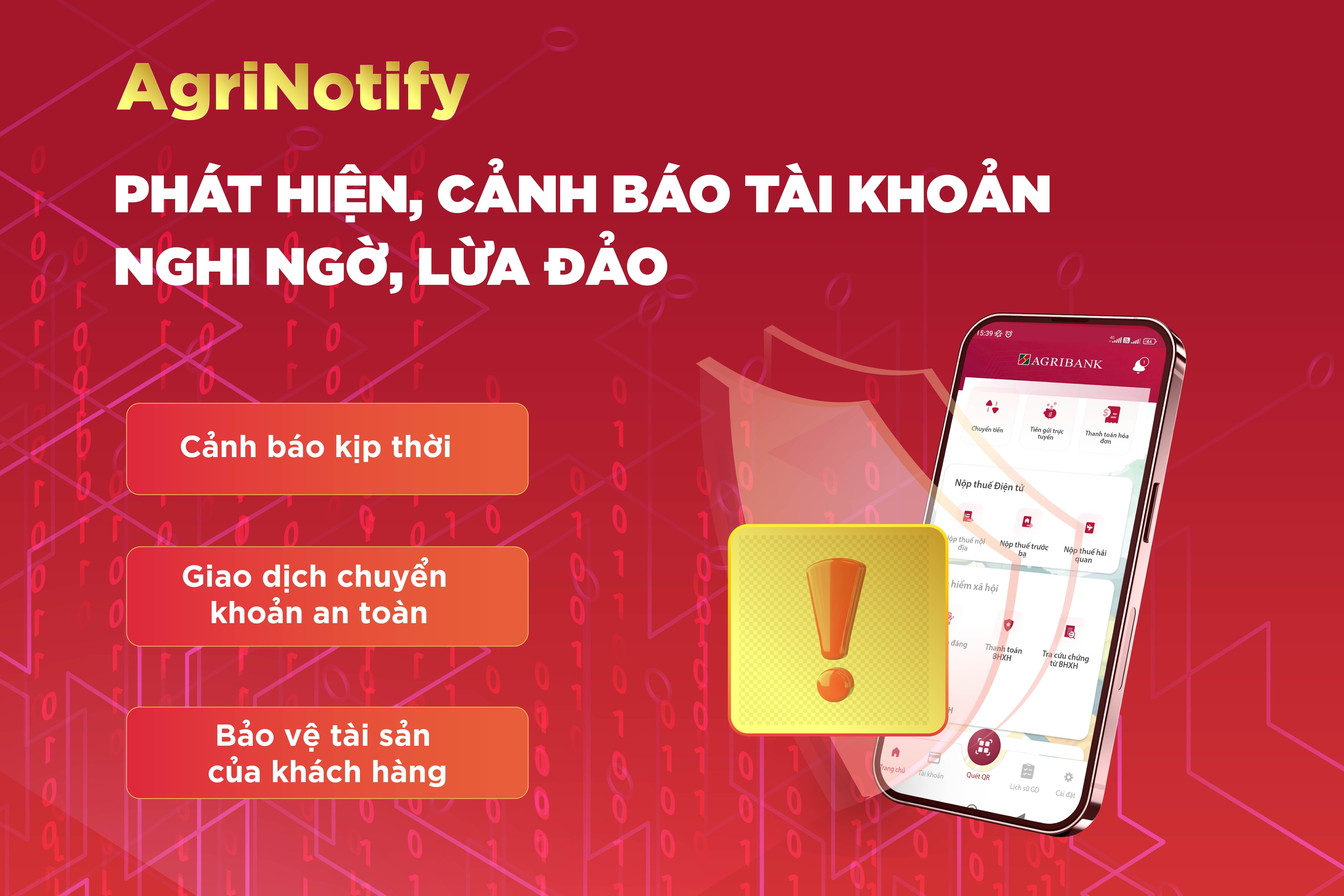 Agribank cảnh báo hơn 247.000 giao dịch có dấu hiệu rủi ro
