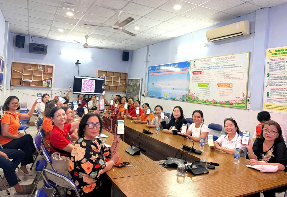 Chị em phụ nữ TP. Hồ Chí Minh hào hứng tranh tài tại hội thi về bảo hiểm xã hội