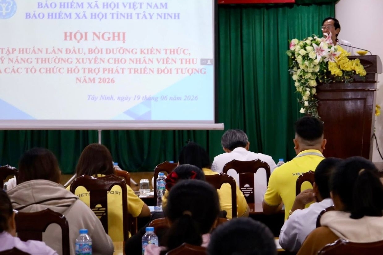 Bảo hiểm xã hội tỉnh Tây Ninh chấm dứt hợp đồng với một Tổ chức hỗ trợ phát triển đối tượng