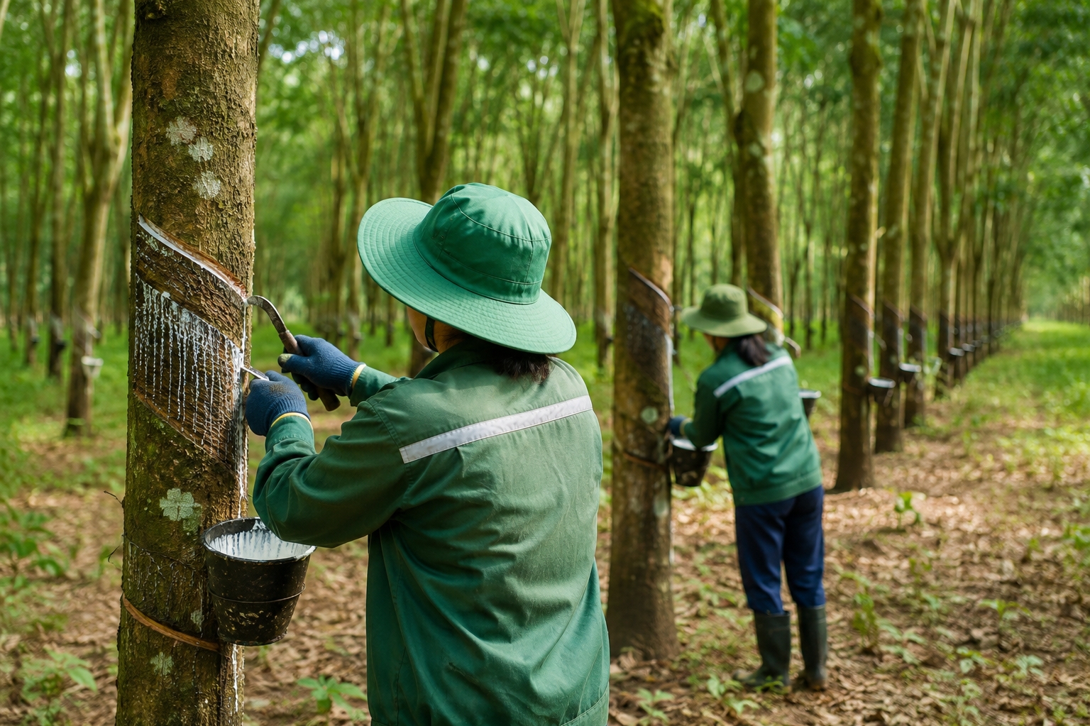 Giảm dấu chân carbon để nâng giá trị xuất khẩu cao su Việt Nam