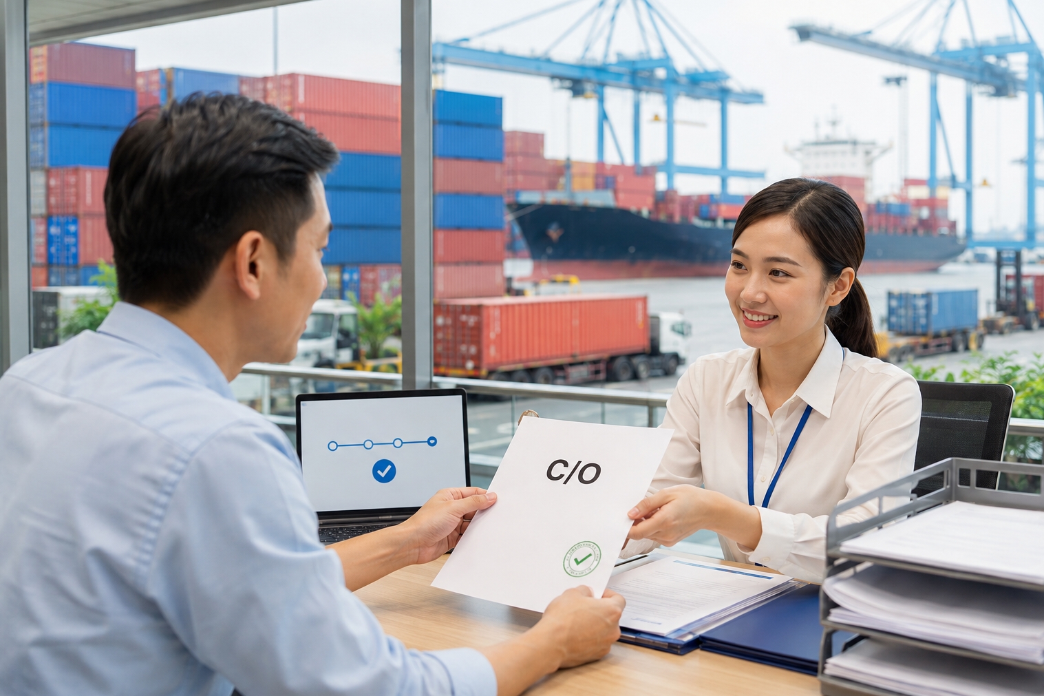 Liên thông dữ liệu và thống nhất nghiệp vụ để đẩy nhanh cấp C/O cho doanh nghiệp