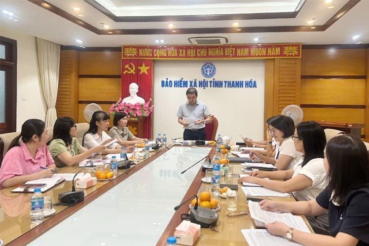 Bảo hiểm xã hội tỉnh Thanh Hóa tạo quyết tâm chính trị trong thực hiện chuyên môn nghiệp vụ