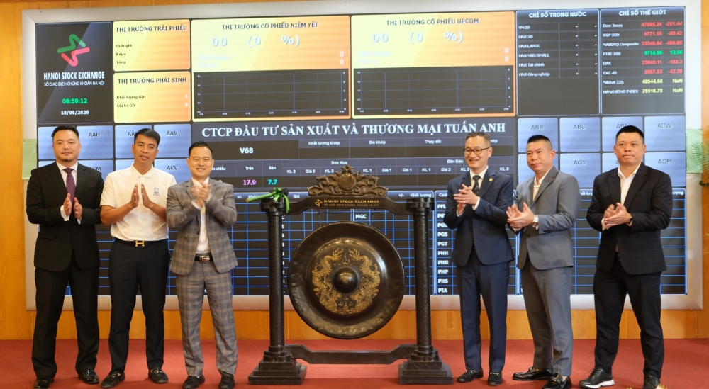 33 triệu cổ phiếu V68 chính thức giao dịch trên UPCoM 33 triệu cổ phiếu V68 chính thức giao dịch trên UPCoM