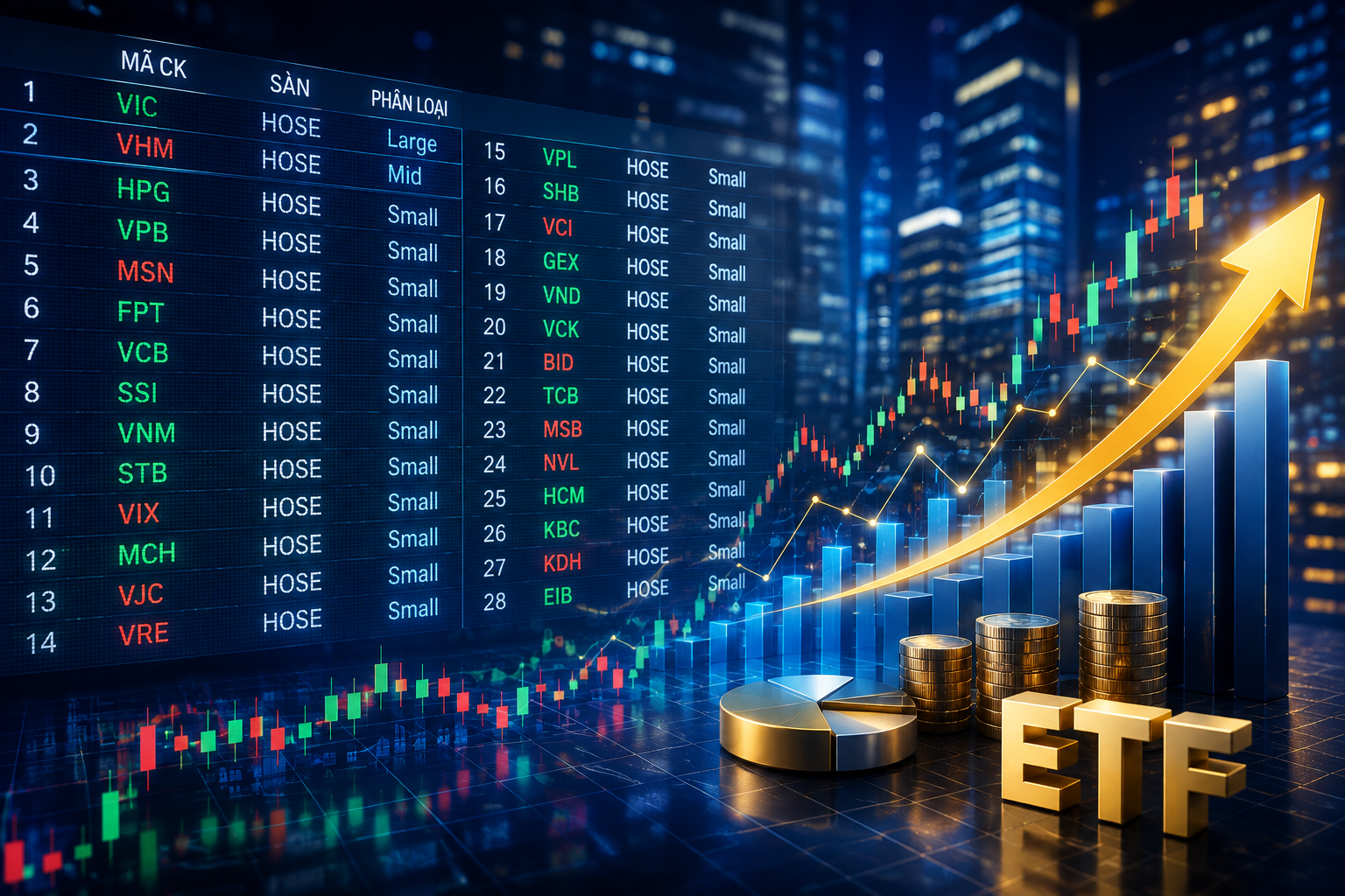 FTSE GEIS gọi tên các cổ phiếu Việt Nam, dòng tiền nâng hạng tập trung vào đâu? FTSE GEIS gọi tên các cổ phiếu Việt Nam, dòng tiền nâng hạng tập trung vào đâu?
