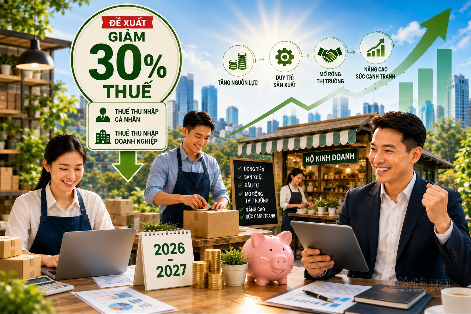 Đề xuất giảm 30% thuế: Chính sách hỗ trợ đang sát với thực tế vận hành của thị trường