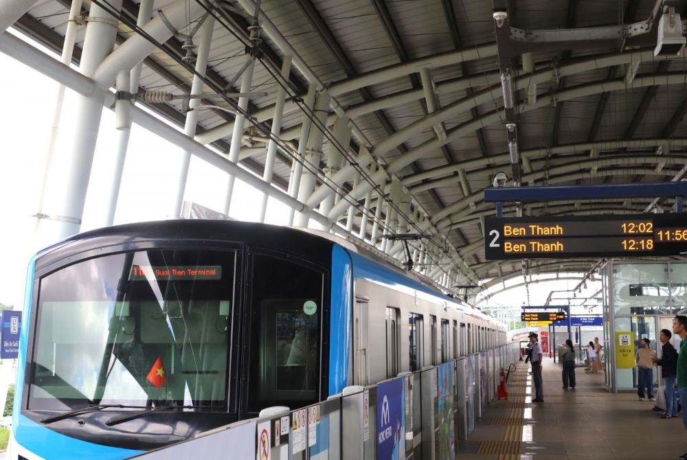 Metro Thủ Thiêm - Long Thành có 18 ga, chở 47.000 khách mỗi giờ Metro Thủ Thiêm - Long Thành có 18 ga, chở 47.000 khách mỗi giờ