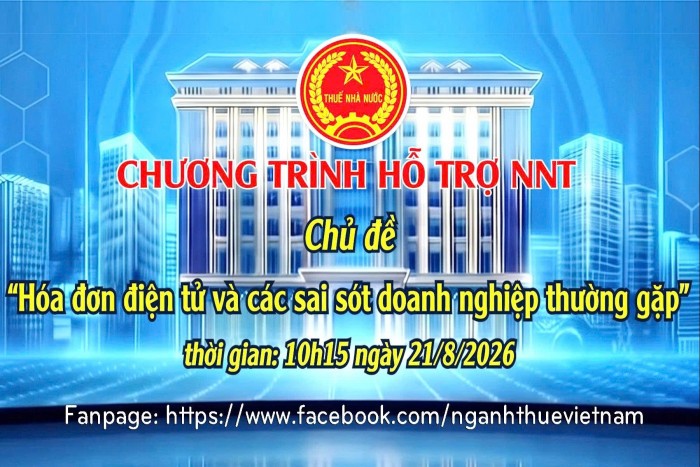 Cục Thuế tổ chức chuỗi Livestream “Đồng hành cùng doanh nghiệp, hộ, cá nhân kinh doanh năm 2026”
