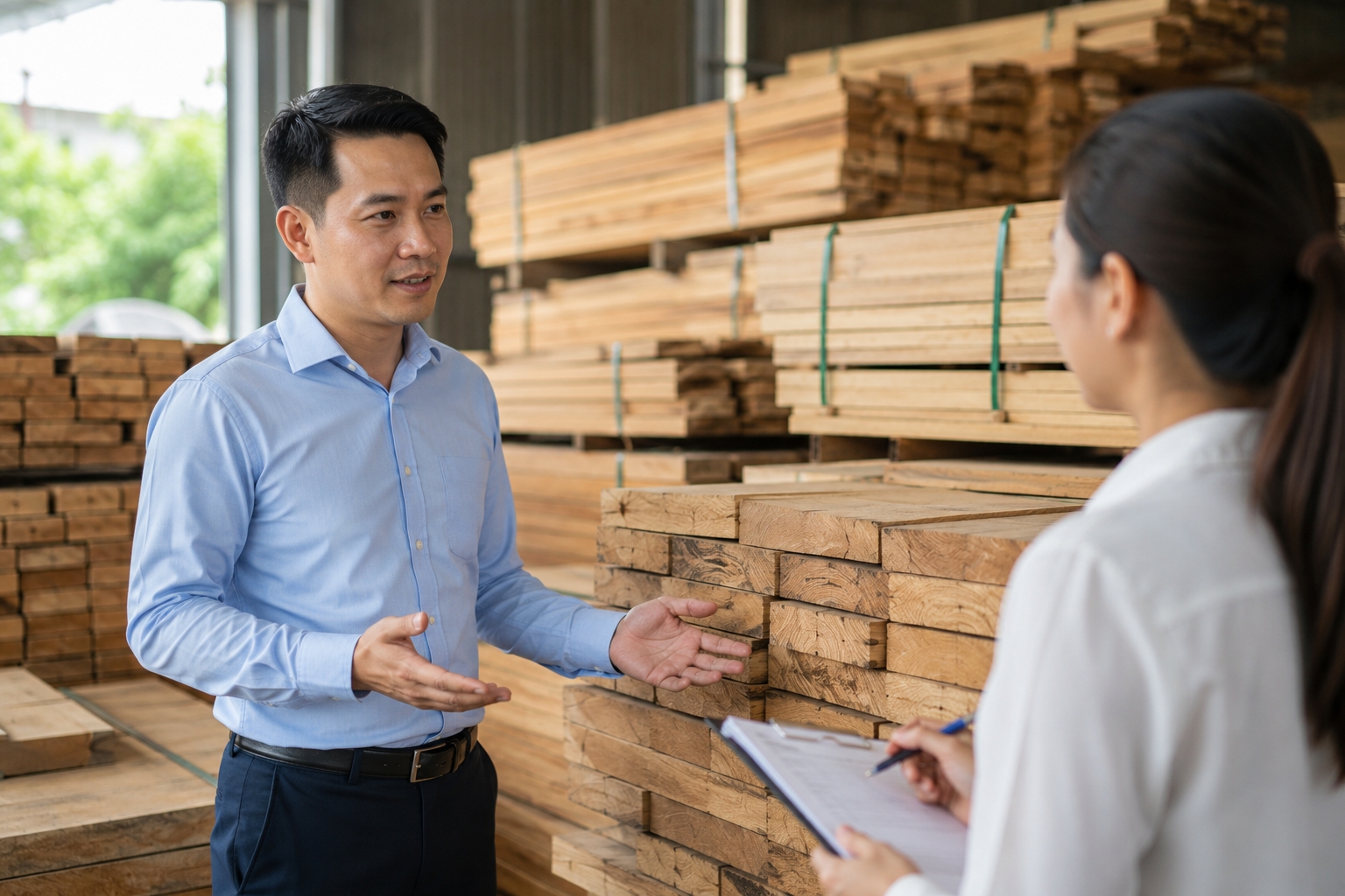 Gỗ sơ chế thông thường không chịu thuế giá trị gia tăng