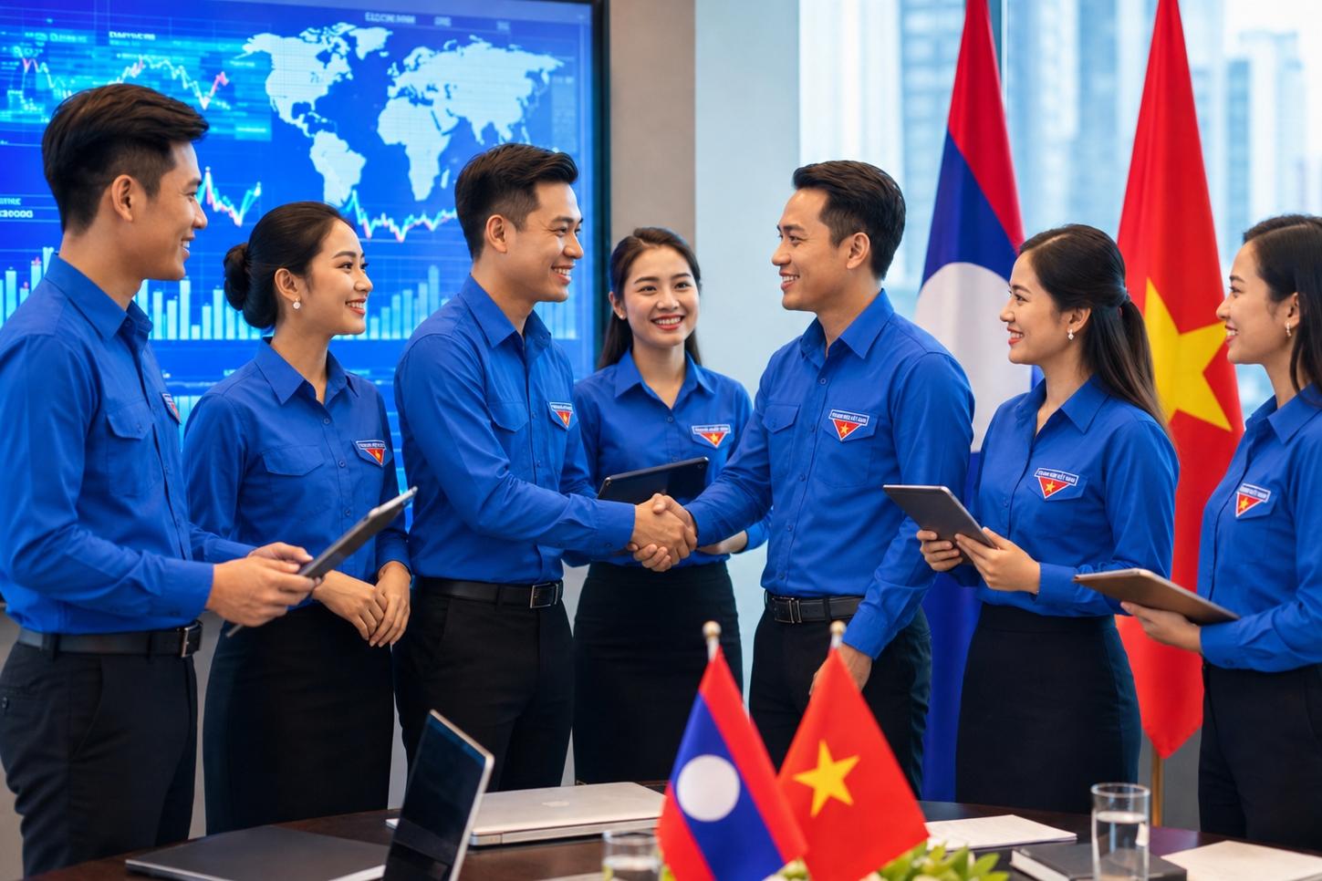 Thanh niên ngành Tài chính Việt Nam - Lào tăng cường kết nối, thúc đẩy hội nhập