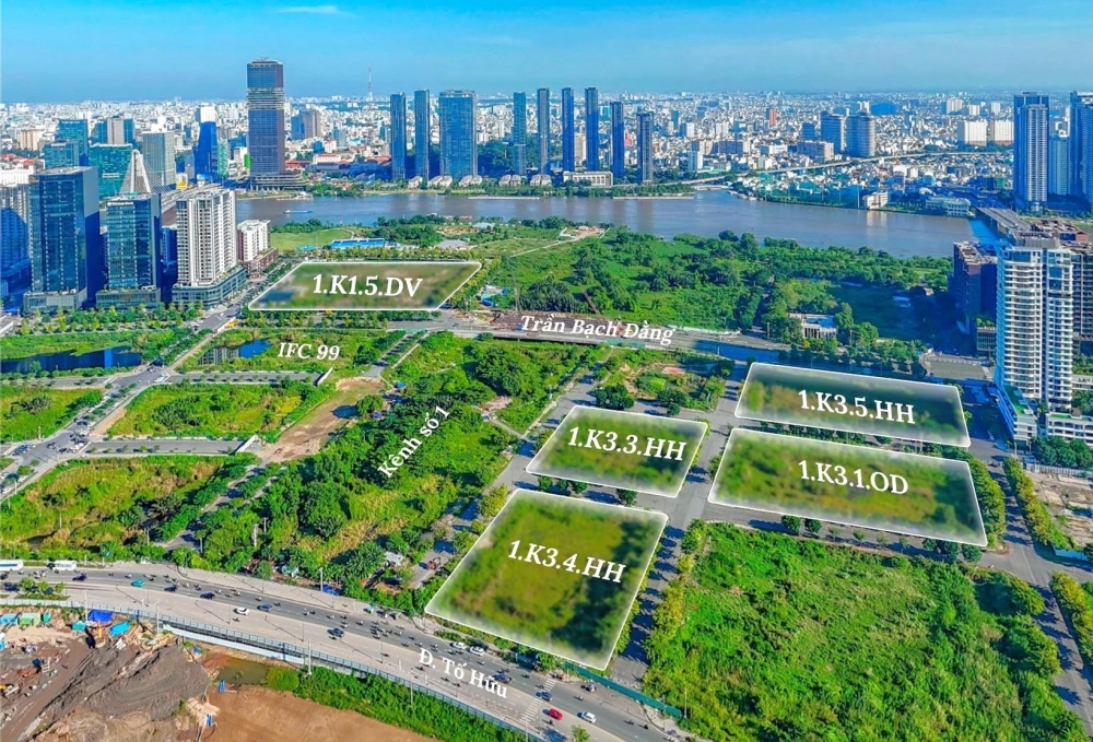 Đấu giá thêm 4 lô “đất vàng” hơn 10.600 tỷ đồng ở Khu đô thị mới Thủ Thiêm Đấu giá thêm 4 lô “đất vàng” hơn 10.600 tỷ đồng ở Khu đô thị mới Thủ Thiêm