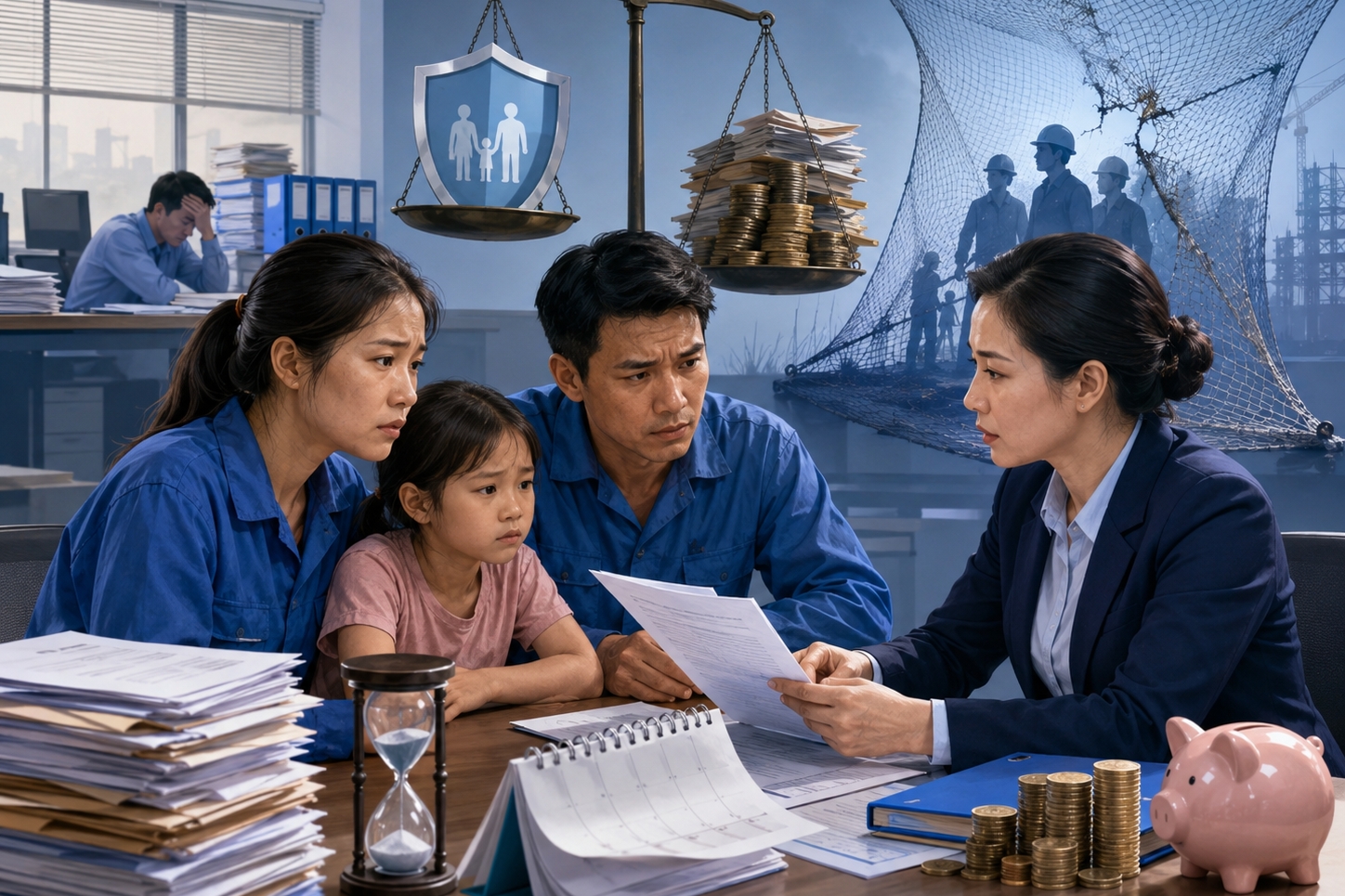 Bài 1: Khi đồng lương bị khấu trừ, quyền lợi vẫn bị bỏ ngỏ