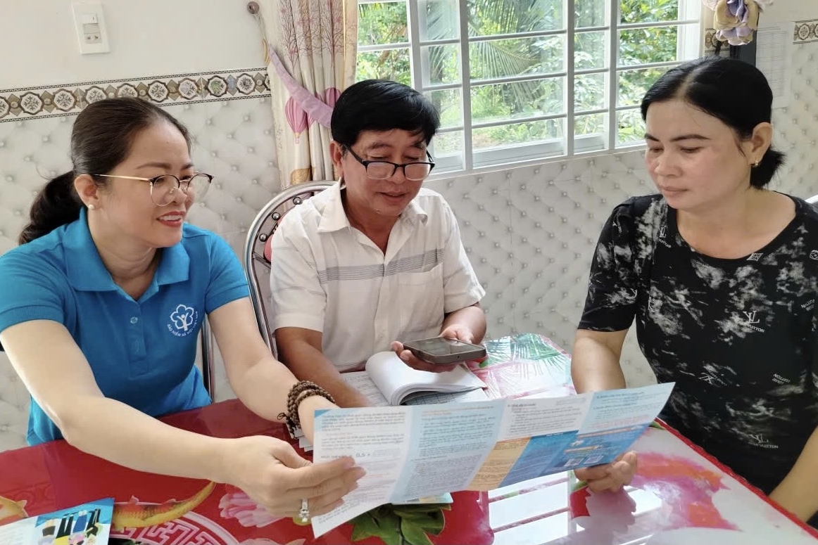 Vĩnh Long: Hơn 1.500 người tham gia bảo hiểm xã hội tự nguyện thông qua các chi, tổ hội