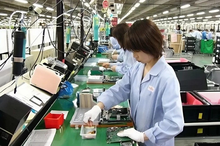 Máy vi tính, sản phẩm điện tử và linh kiện tiếp tục là nhóm hàng chủ lực xuất khẩu sang thị trường Hoa Kỳ. Ảnh: TL. 