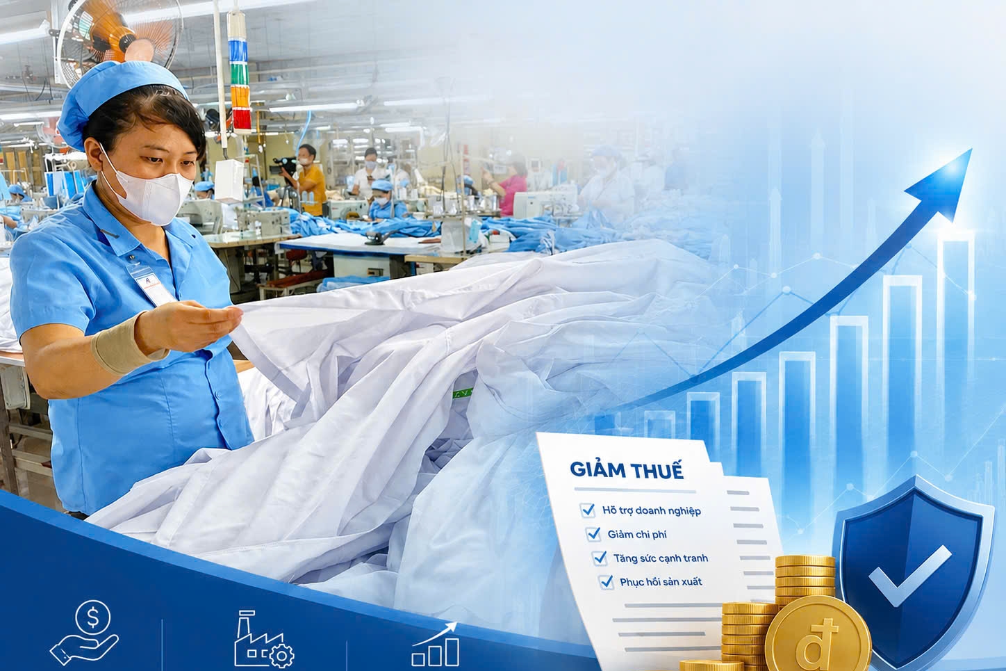 Giảm 30% thuế: Thêm giải pháp tài khóa "nuôi dưỡng nguồn thu"
