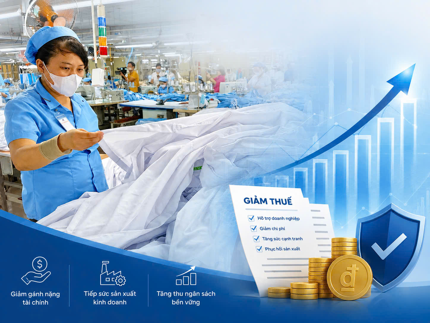 Giảm 30% thuế: Thêm một giải pháp tài khóa nuôi dưỡng nguồn thu