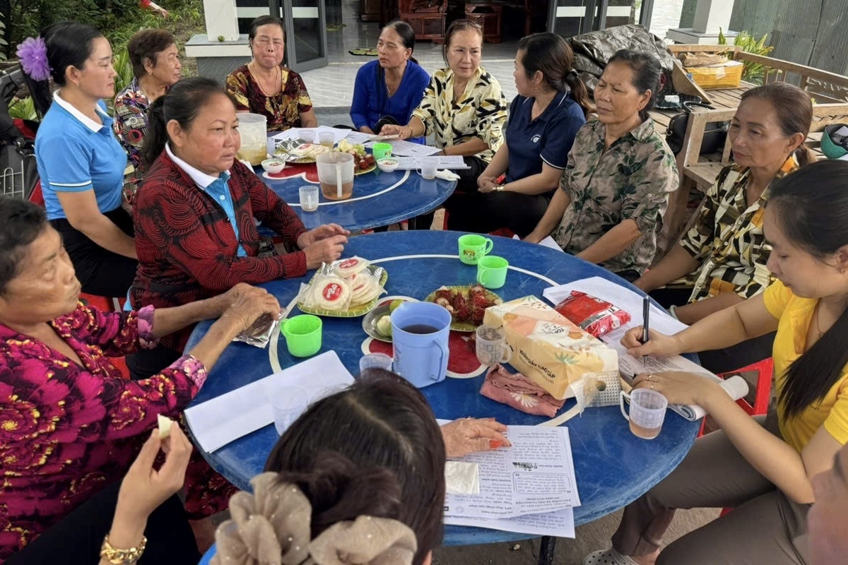 Cà Mau: Hội Liên hiệp Phụ nữ xã tiên phong phát triển bảo hiểm xã hội tự nguyện