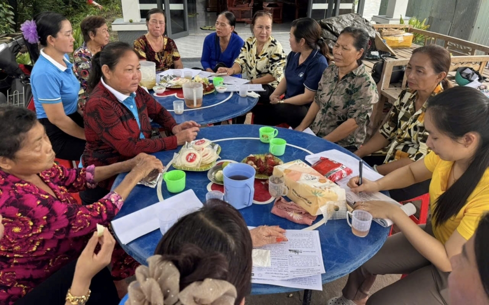 Cà Mau: Hội Liên hiệp Phụ nữ xã tiên phong phát triển bảo hiểm xã hội tự nguyện