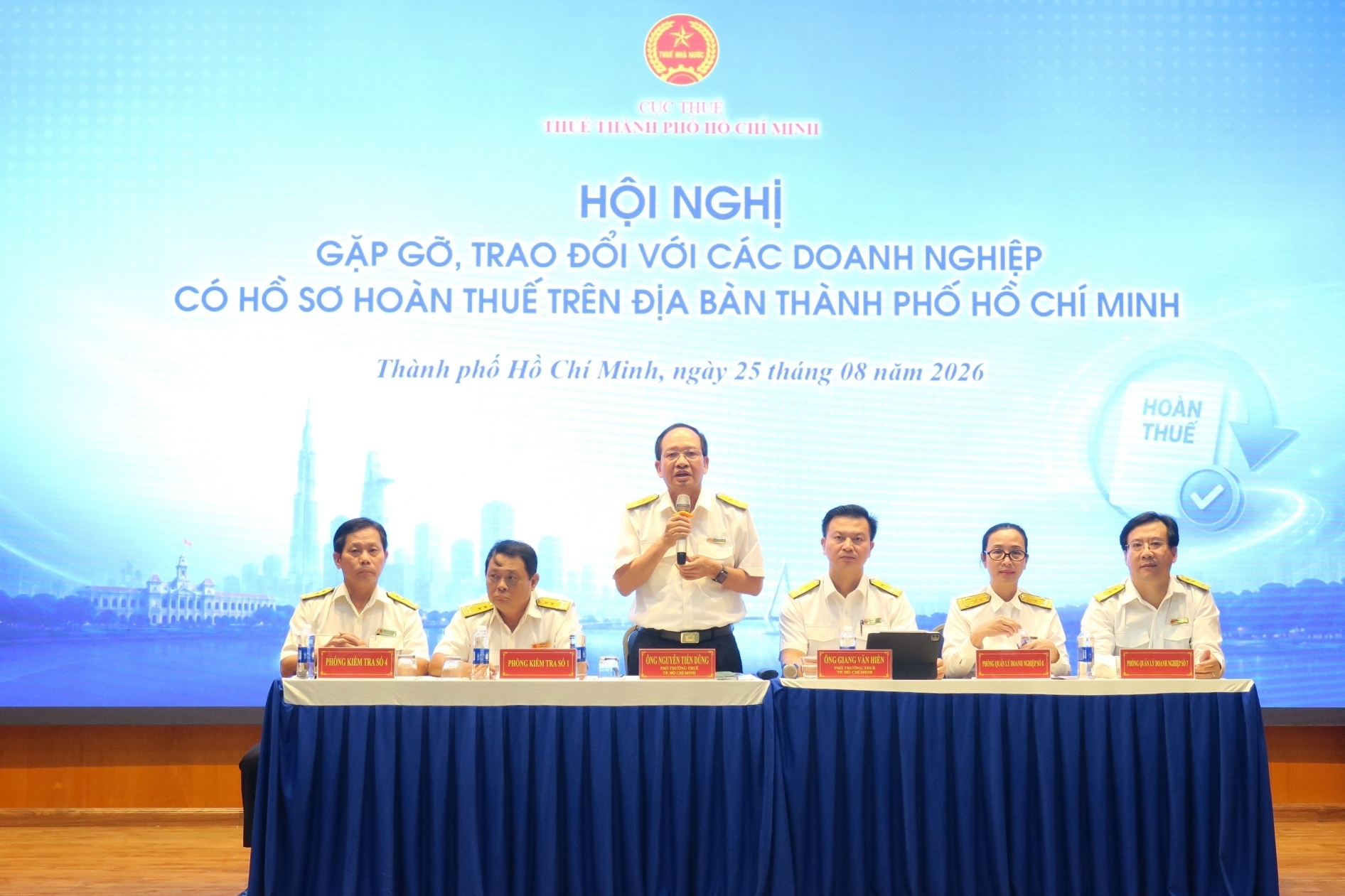 Thuế TP. Hồ Chí Minh tháo gỡ vướng mắc, đẩy nhanh tiến độ hoàn thuế cho doanh nghiệp