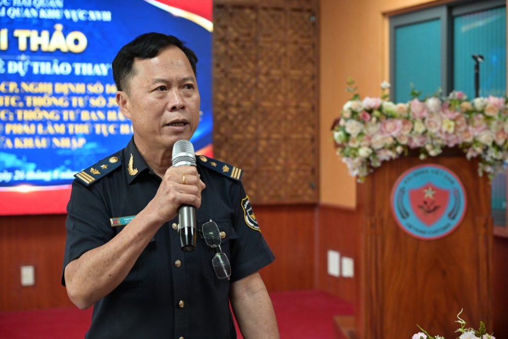 Hải quan khu vực XVII lấy ý kiến doanh nghiệp các dự thảo văn bản pháp luật hải quan