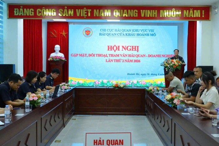 Hải quan cửa khẩu Hoành Mô lắng nghe, giải đáp vướng mắc cho doanh nghiệp