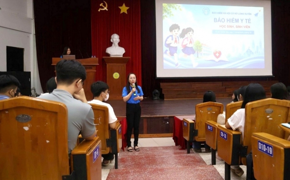 An Giang chủ động truyền thông sớm chính sách bảo hiểm y tế đến học sinh, sinh viên