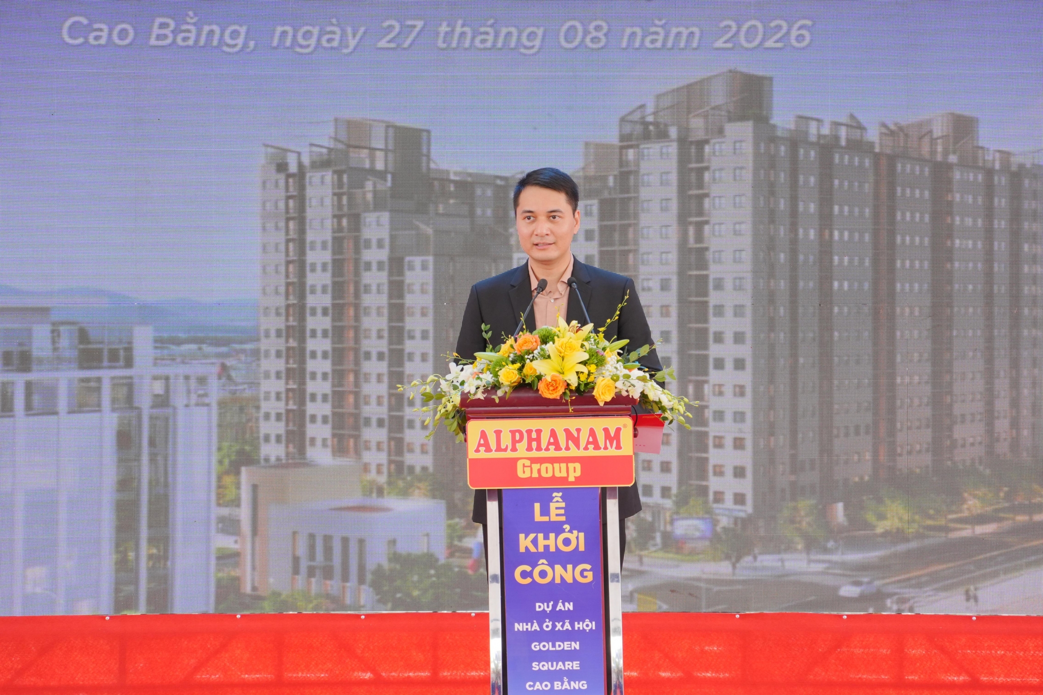 Alphanam khởi công dự án nhà ở xã hội đầu tiên tại tỉn Cao Bằng Alphanam khởi công dự án nhà ở xã hội đầu tiên tại Cao Bằng