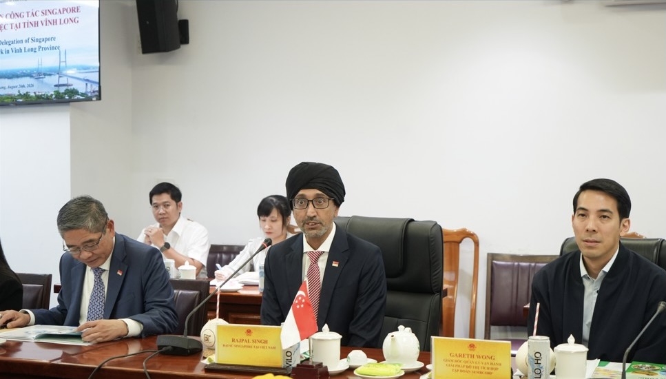 Singapore khảo sát đầu tư khu công nghiệp tại Vĩnh Long Singapore khảo sát đầu tư khu công nghiệp tại Vĩnh Long