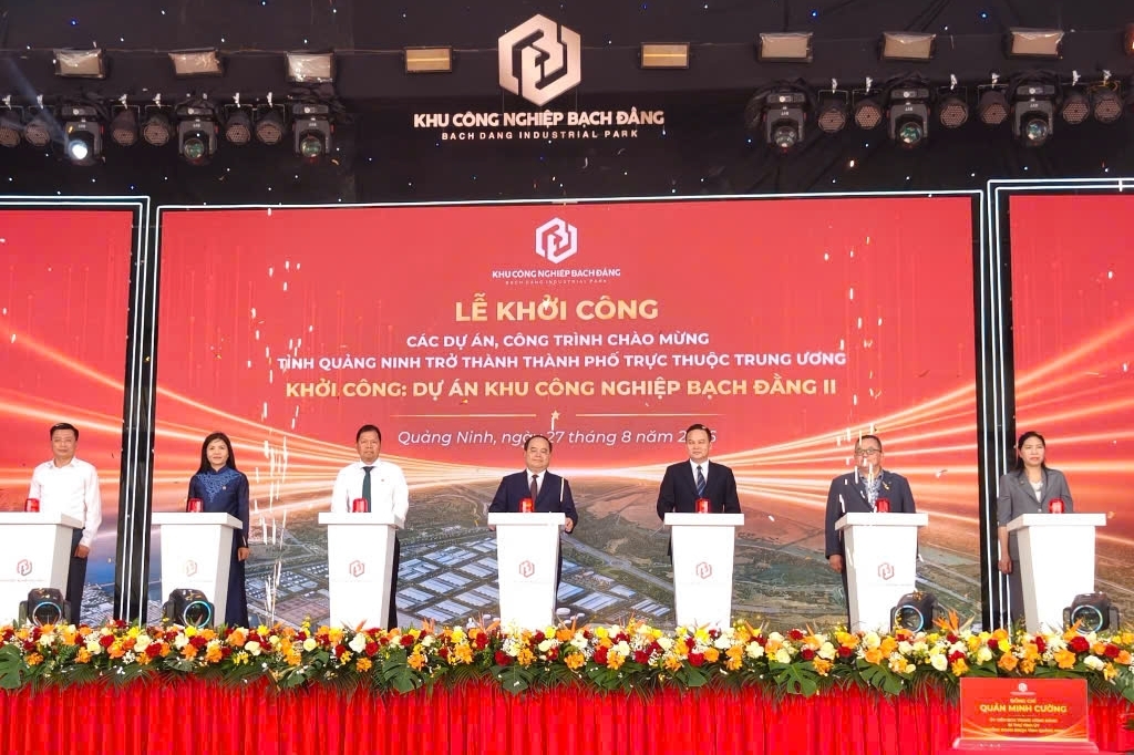 Quảng Ninh khởi công Khu công nghiệp Bạch Đằng II quy mô 5.000 tỷ đồng