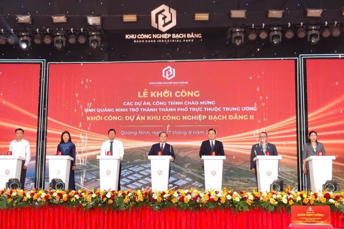 Quảng Ninh khởi công Khu công nghiệp Bạch Đằng II quy mô 5.000 tỷ đồng