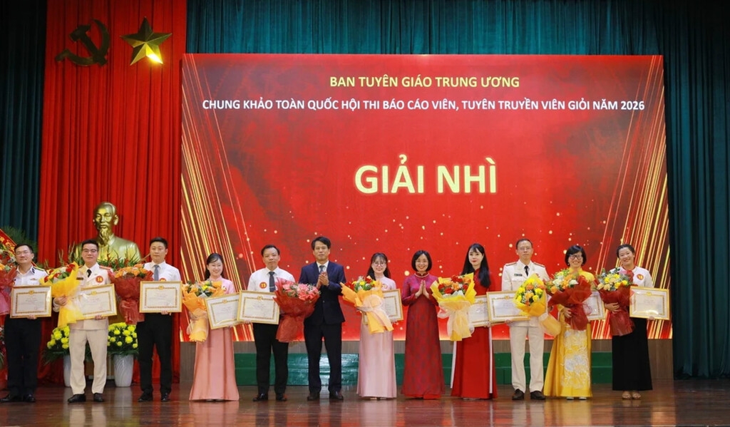 Đảng bộ Bộ Tài chính ghi dấu ấn tại Hội thi Báo cáo viên, tuyên truyền viên giỏi toàn quốc năm 2026 Đảng bộ Bộ Tài chính ghi dấu ấn tại Hội thi Báo cáo viên, tuyên truyền viên giỏi toàn quốc năm 2026
