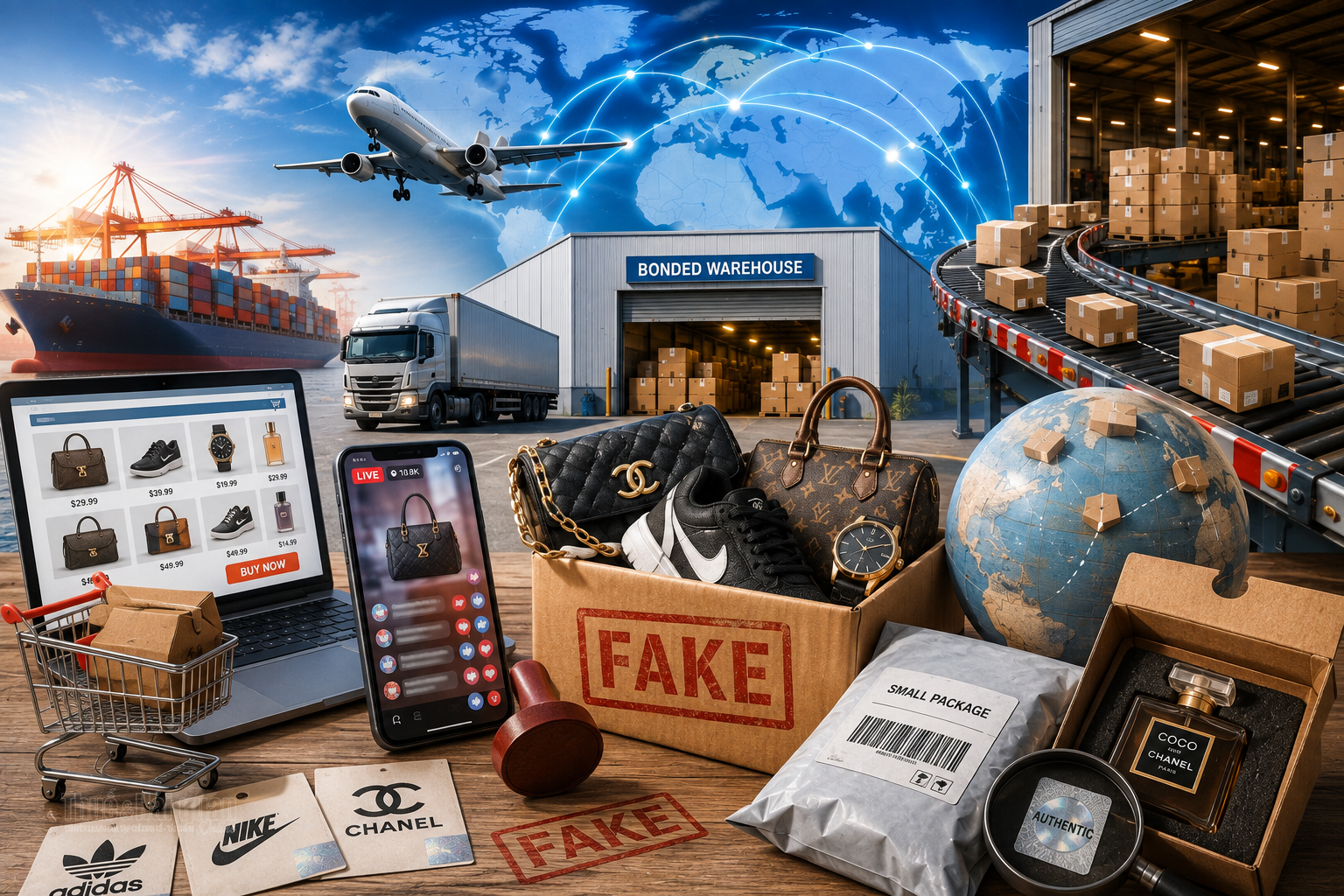 Làm gì để chặn hàng giả trong chuỗi logistics xuyên biên giới