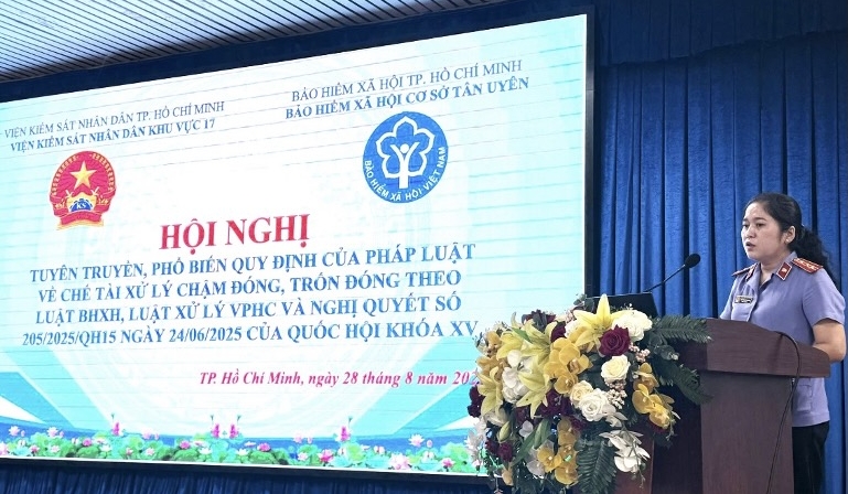 TP. Hồ Chí Minh: Viện Kiểm sát làm việc với 434 đơn vị nợ gần 39 tỷ đồng bảo hiểm xã hội