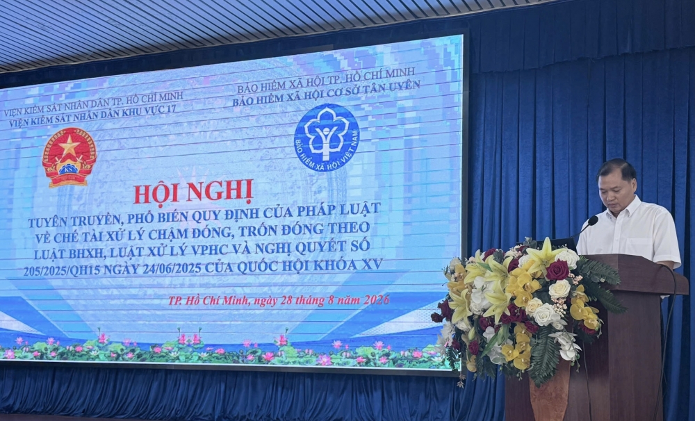 TP. Hồ Chí Minh: Viện Kiểm sát làm việc với 434 đơn vị nợ gần 39 tỷ đồng bảo hiểm xã hội
