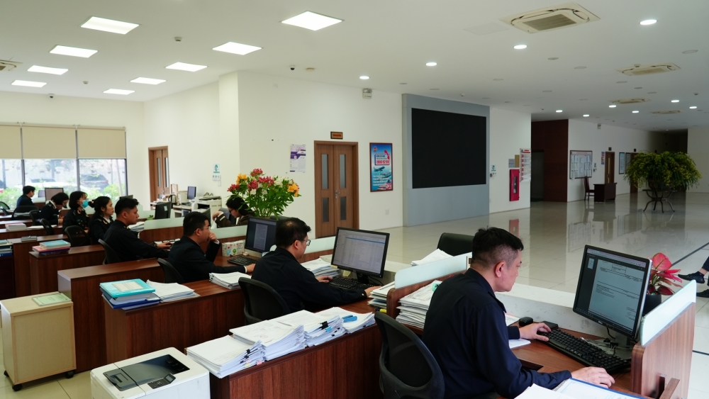 các cơ quan cùng tham gia một thủ tục có thể sử dụng và trao đổi dữ liệu trên cùng một nền tảng. Ảnh: Cục Hải quan