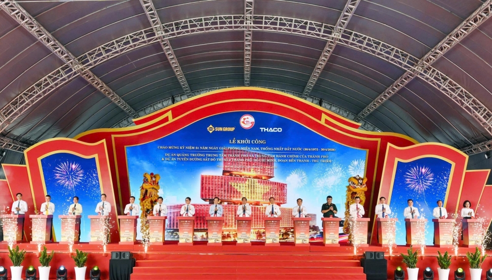 TP. Hồ Chí Minh khởi công loạt dự án trọng điểm, tạo động lực phát triển mới nhân kỷ niệm 51 năm thống nhất đất nước (4/2026). doanh nghiệp