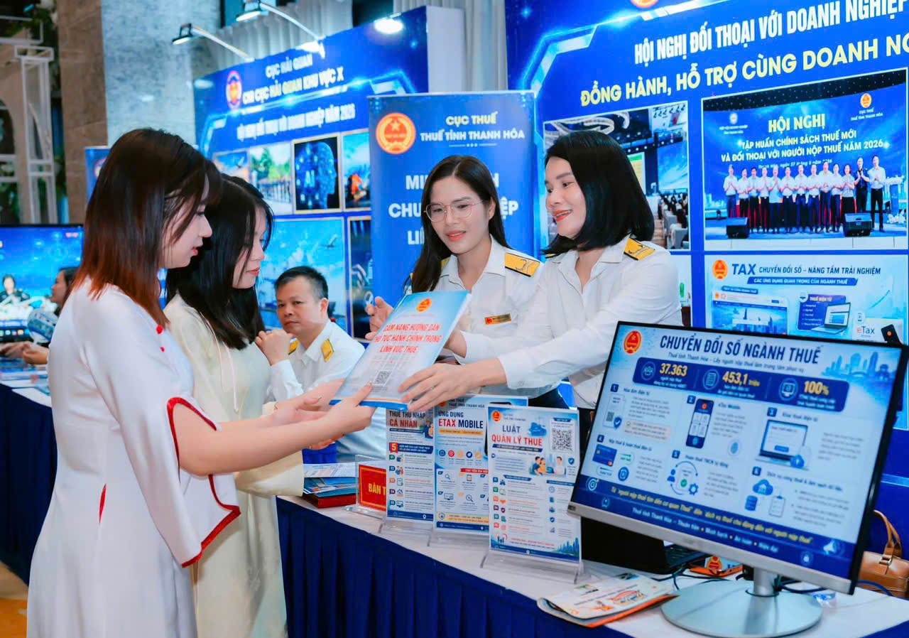 Thuế tỉnh Thanh Hóa mở rộng kênh hỗ trợ, đồng hành cùng doanh nghiệp