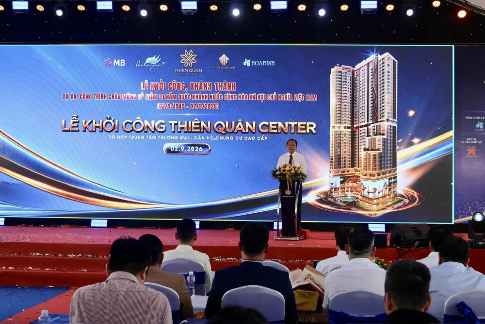 Cần Thơ: Khởi công tổ hợp Thiên Quân Center hơn 1.500 tỷ đồng