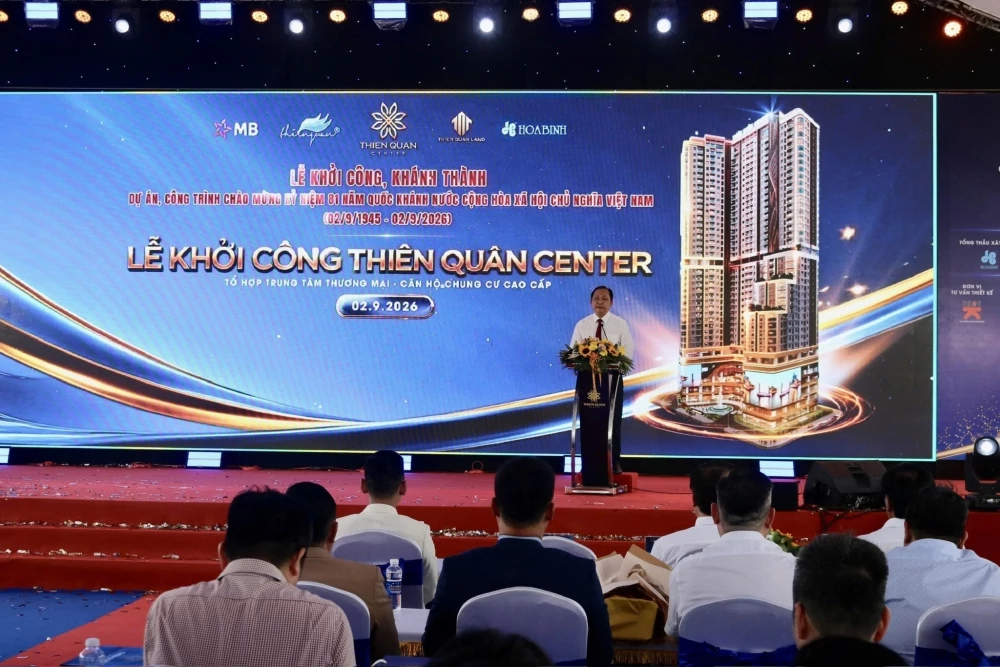 Cần Thơ: Khởi công tổ hợp Thiên Quân Center hơn 1.500 tỷ đồng