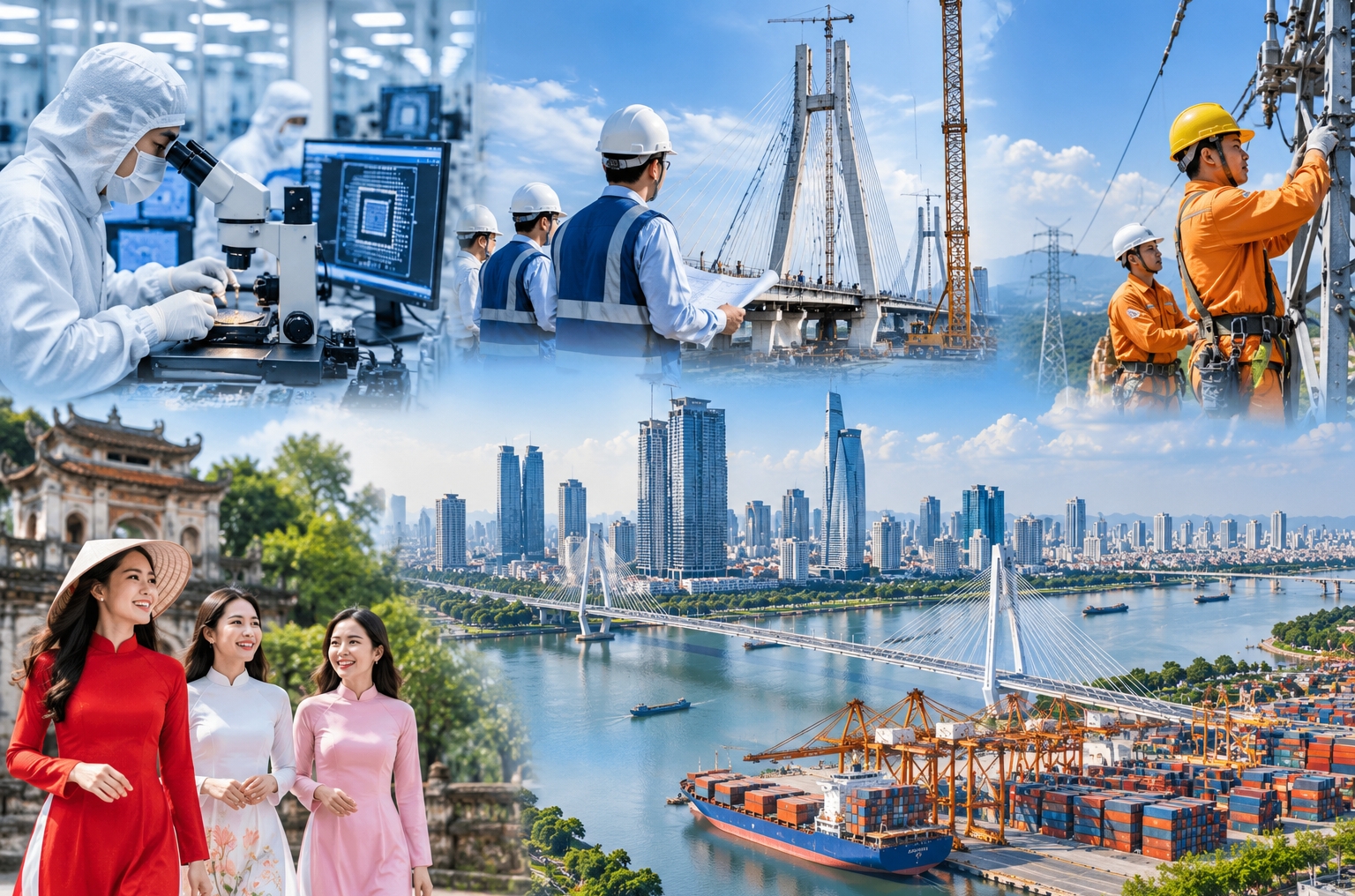 Kinh tế Việt Nam 8 tháng đầu năm: Động lực tăng trưởng đang tạo thế cho chặng cuối năm