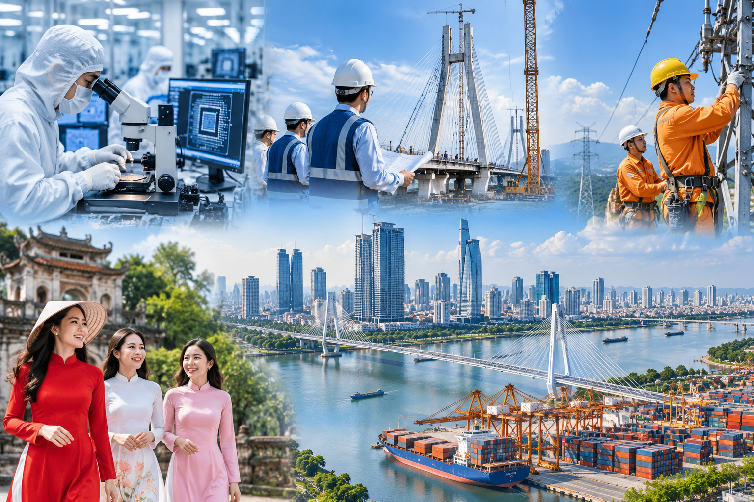 Kinh tế Việt Nam 8 tháng đầu năm: Động lực tăng trưởng đang tạo thế cho chặng cuối năm Kinh tế Việt Nam 8 tháng đầu năm: Động lực tăng trưởng đang tạo thế cho chặng cuối năm