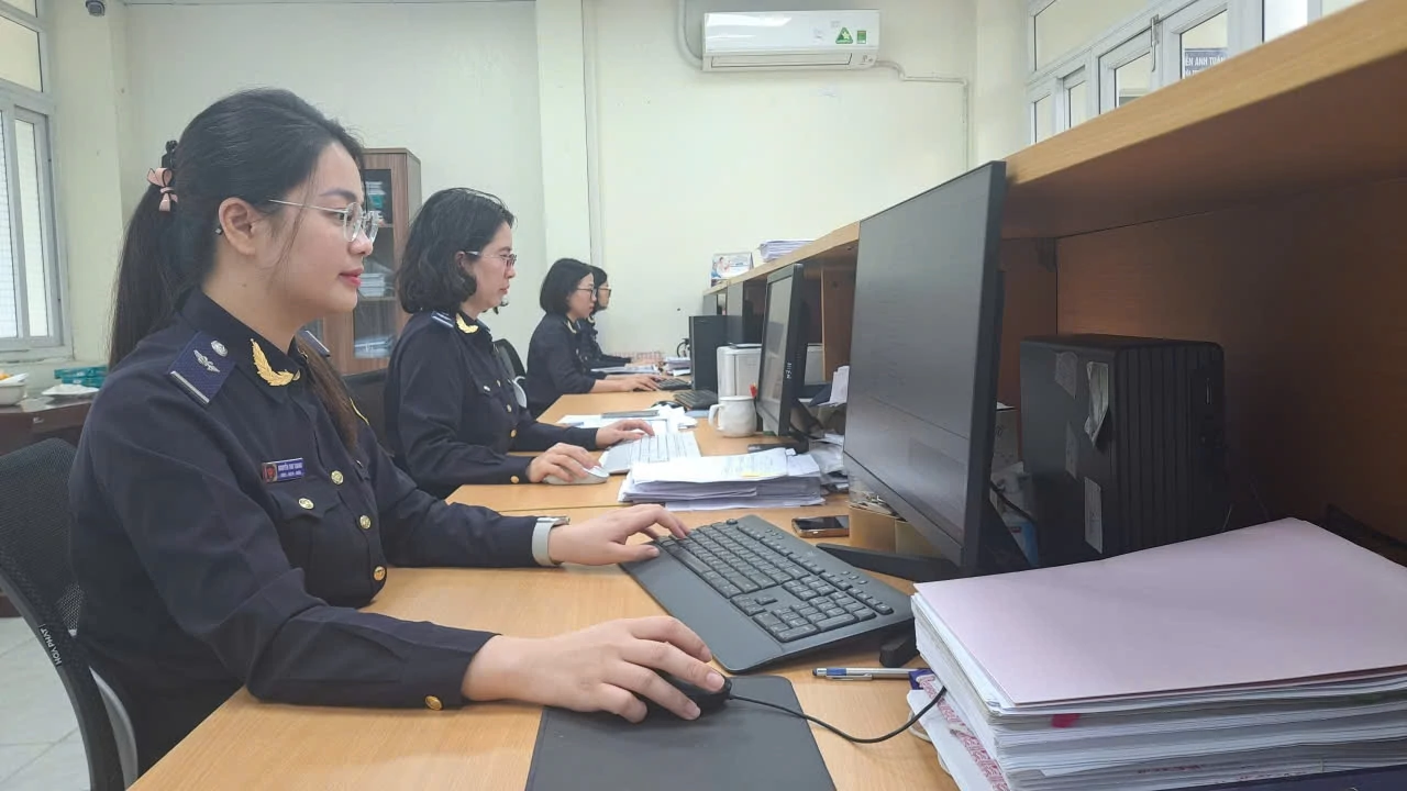 Hải quan Hải Dương. Ảnh: Thái Bình.