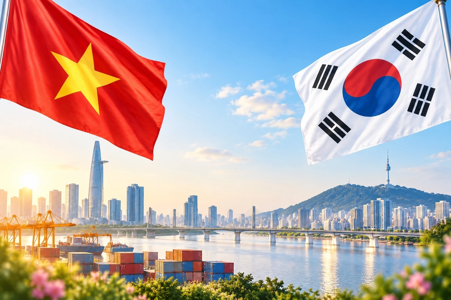 mo rong du dia hop tac thuong mai dau tu viet nam han quoc