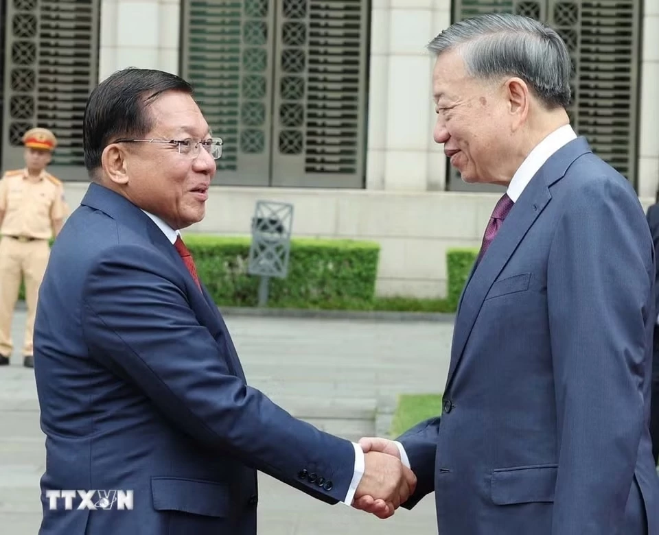 Tổng Bí thư, Chủ tịch nước Tô Lâm chủ trì Lễ đón chính thức Tổng thống Myanmar Tổng Bí thư, Chủ tịch nước Tô Lâm chủ trì Lễ đón chính thức Tổng thống Myanmar