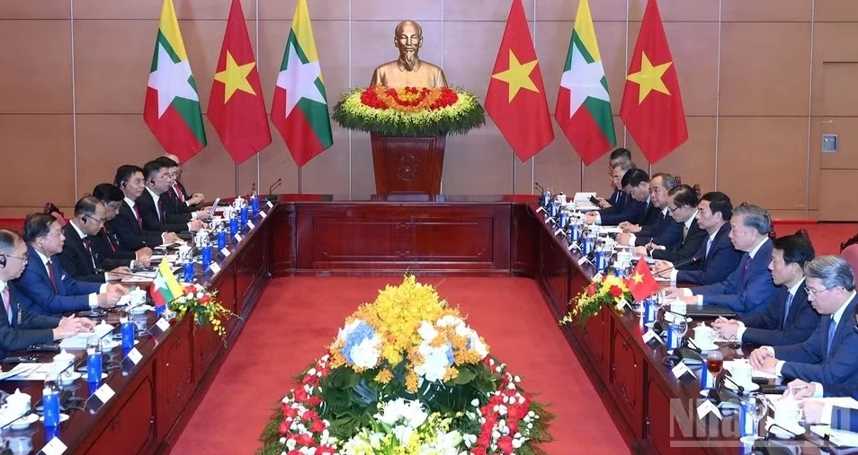 dua quan he doi tac hop tac toan dien viet nam myanmar buoc vao giai doan phat trien moi