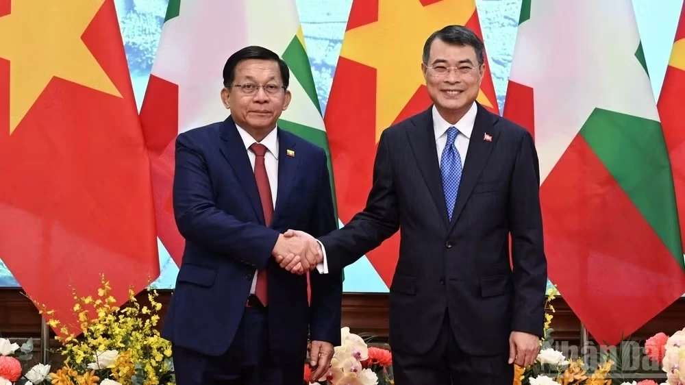 Việt Nam và Myanmar nhất trí tăng cường kết nối doanh nghiệp, thúc đẩy kim ngạch thương mại song phương Việt Nam và Myanmar nhất trí tăng cường kết nối doanh nghiệp, thúc đẩy kim ngạch thương mại song phương