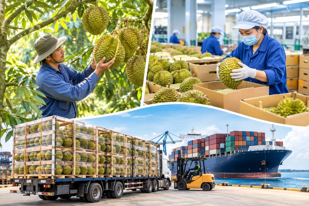 Sầu riêng gần chạm mốc 2 tỷ USD, hướng tới phát triển chuyên nghiệp và bền vững Sầu riêng gần chạm mốc 2 tỷ USD, hướng tới phát triển chuyên nghiệp và bền vững