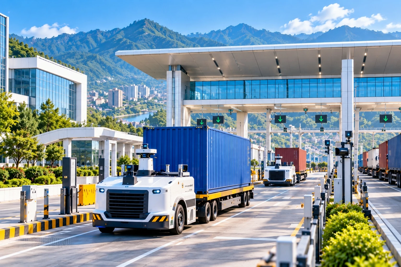 Bước chuyển mới trong tiến trình hiện đại hóa cửa khẩu Lào Cai