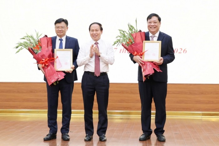 Hai tân Phó Tổng Thanh tra Chính phủ nhận nhiệm vụ mới